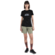 Icebreaker Merino 150 Tech Lite III SS Tee IB Grown Naturally - Womens, Black, Large, IB0A56YF001L