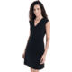 Icebreaker Merino 200 Granary Sleeveless V Neck Dress - Womens, Black, Large, IB0A56XS001L