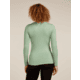 Icebreaker Merino 200 Oasis Long Sleeve Crew Thermal Top - Womens, Seaglass, Large, IB1043750GZL