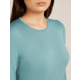 Icebreaker Merino 260 Tech Long Sleeve Crew Thermal Top - Womens, Hydro, Small, IB104387451S
