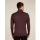 Icebreaker Merino 260 Tech Long Sleeve Half Zip Thermal Top - Mens, Java, Medium, IBB043720GWM