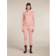 Icebreaker Merino 260 Tech Long Sleeve Half Zip Thermal Top - Womens, Blush, Medium, IBB043900GUM