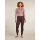 Icebreaker Merino 260 ZoneKnit Long Sleeve Half Zip Thermal Top - Womens, Java/Summit/CB, Small, IB0A57CM0JQS