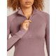Icebreaker Merino 260 ZoneKnit Long Sleeve Half Zip Thermal Top - Womens, Java/Summit/CB, Small, IB0A57CM0JQS