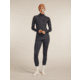 Icebreaker Merino 260 ZoneKnit Long Sleeve Half Zip Thermal Top - Womens, Jet HTHR, Large, IB0A57CM011L