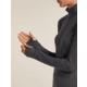 Icebreaker Merino 260 ZoneKnit Long Sleeve Half Zip Thermal Top - Womens, Jet HTHR, Large, IB0A57CM011L