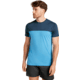 Icebreaker Merino Blend 125 Cool-Lite Sphere SS T-Shirt Colour Block - Mens, Arctic/Abyss/CB, Small, IB0A56X30GES