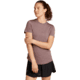 Icebreaker Merino Blend 125 Cool-Lite Sphere SS T-Shirt - Womens, Carob HTHR, Small, IB0A56ZO0BWS
