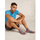 Icebreaker Merino Blend Run+ Ultralight Micro Socks - Mens, Carob/Graphite, Large, IB0A56VH0FFL