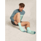 Icebreaker Merino Hike+ Ultralight Crew Socks - Mens, Mint/Blue Ash, Medium, IB0A578Q0FAM