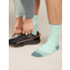 Icebreaker Merino Hike+ Ultralight Crew Socks - Men's, Mint/Blue Ash, Medium, IB0A578Q0FAM