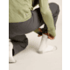 Icebreaker Merino Hike+ Ultralight Quarter Socks - Men's, Ecru Heather/Alloy, Large, IB0A578R0GLL