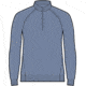 Icebreaker MerinoFine Luxe Long Sleeve Half Zip Sweater - Men's, Kyanite, Medium, IB0A56S4885M