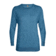 Icebreaker Mira Long Sleeve Crewe - Women's, Thunder, Large, 104178403L