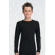 Icebreaker Oasis Long Sleeve Crew - Boys-Black-12