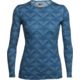 Icebreaker Oasis Long Sleeve Crew Diamond Line - Women's
