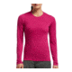 Icebreaker Oasis Long Sleeve Crew Top - Women's-Raspberry-Small