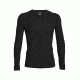 Icebreaker Oasis Long Sleeve Crewe, Black, 3XL, 100476001XXXL