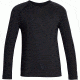 Icebreaker Oasis Long Sleeve Crewe - Kids'-10-Black