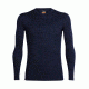 Icebreaker Oasis Long Sleeve Crewe, Midnight Navy, 2XL, 100476417XXL
