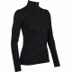 Icebreaker Oasis Long Sleeve Half Zip Top - Womens-Black-Medium