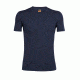 Icebreaker Oasis Short Sleeve Crewe, Fathom Hthr, L, 100475406L