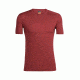 Icebreaker Oasis Short Sleeve Crewe, Vintage Red, M, 100475603M