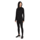 Icebreaker Quantum III Long Sleeve Zip Hoodie - Womens, Black, Small, IB0A59JW001S