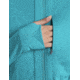 Icebreaker Quantum III Long Sleeve Zip Hoodie - Womens, Flux Green/Ether/Cb, Medium, IB0A59JW859M