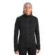 Icebreaker Quantum III Long Sleeve Zip Jacket - Womens, Black, Small, IB0A56FO001S