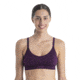 Icebreaker Queens Clasp Bra - Womens, Nightshade, Large, IB0A59HR853L