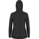 Icebreaker RealFleece Descender Long Sleeve Zip Hood Jacket - Women's, Jet Heather/Black, Extra Large, IB104491A01XL