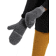 Icebreaker RealFleece High Pile Mittens, Gritstone Heather, Large, IB0A59JY004L