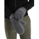 Icebreaker RealFleece High Pile Mittens, Gritstone Heather, Large, IB0A59JY004L