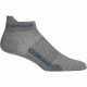 Icebreaker Run Ultralite Micro Sock Clearance - Men's-White/Silver/White-Small