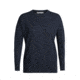 Icebreaker Shearer Crewe Sweater - Womens, Midnight Navy, Extra Small, 104822401XS