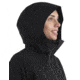 Icebreaker Shell+ Peak Hooded Jacket - Womens, Black, Extra Large, IB0A56SN001XL