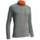 Icebreaker Sierra Long Sleeve Full Zip Jacket - Mens-Metal/Spark-X-Large