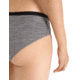 Icebreaker Siren Hipkini Briefs - Womens, Gritstone Heather, Small, IB104704013S
