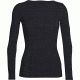 Icebreaker Siren Long Sleeve Sweetheart Top - Women's, Black, Extra Small, IB103194001XS