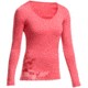 Icebreaker Siren Long Sleeve Sweetheart Top - Womens-Cherry Blossom Grapefruit-Small