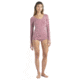 Icebreaker Siren Long Sleeve SweeTheart Top - Womens, Crystal, Medium, IB103194937M
