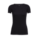 Icebreaker Merino 150 Siren SS Sweetheart - Women's, Black, Extra Small, IB103062001XS