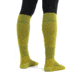 Icebreaker Ski+ Light Over The Calf Socks - Men's, Bio Lime/Solar/Loden, Large, IB104882920L