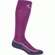 Icebreaker Ski Lite Over The Calf Sock - Women's-Oil/Silver/Black-Large