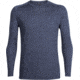 Icebreaker Sphere Long Sleeve Crew - Men's-Midnight Navy Heather-Medium