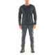 Icebreaker Sphere Long Sleeve Crewe - Mens, Black HTHR, Large, 104569030L