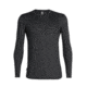 Icebreaker Sphere Long Sleeve Crewe - Mens, Black HTHR, Large, 104569030L