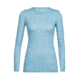 Icebreaker Sphere Long Sleeve Low Crewe, Waterfall Hthr, L, 104091401L