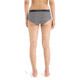Icebreaker Sprite Hot Pants - Womens, Gritstone Heather, Medium, IB103023013M